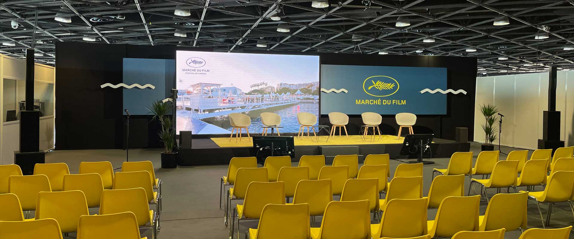 Alternative text - Novelty Azur pour Le Marché du Film