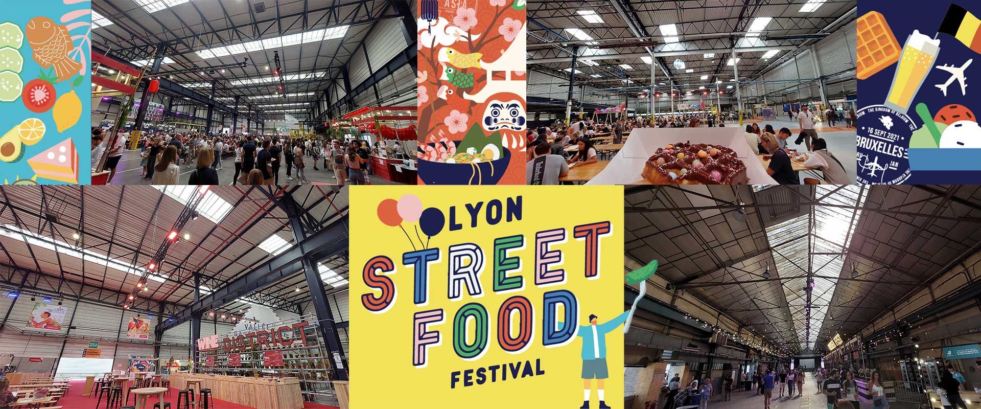 Alternative text - Novelty Auvergne-Rhône-Alpes sur Lyon Street Food Festival