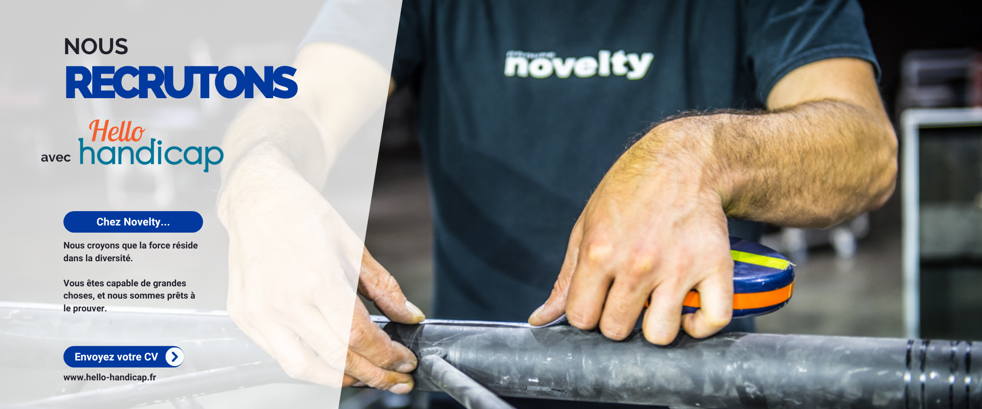 Novelty participe au salon virtuel Hello Handicap