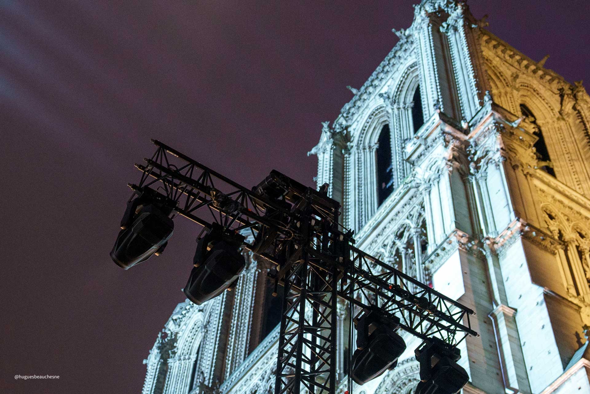 Alternative text - Cérémonie de réouverture de la Cathédrale Notre-Dame