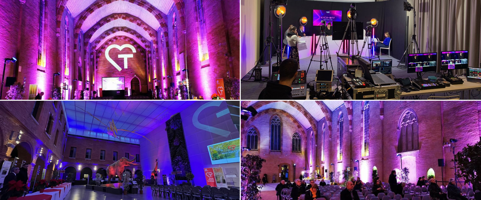 Alternative text - Novelty Toulouse fête les voeux 2023