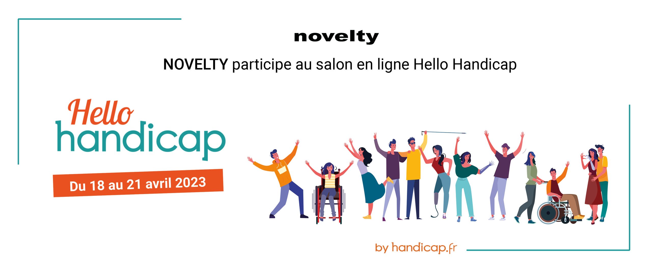 Novelty participe au salon HELLO HANDICAP